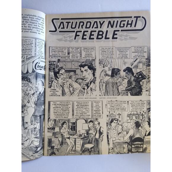 MAD Magazine #201 Sept 1978 Saturday Night Fever Eight Is Enough Comic Parody - Picture 3 of 5